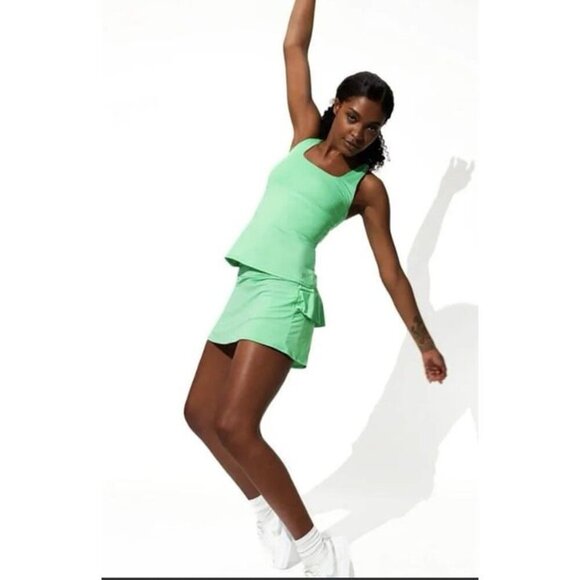eleven by venus williams Tennis Charm Tank & Skort In Green Apple Size XS/small - Picture 1 of 12